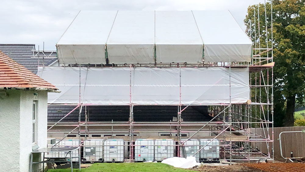 Scaffolding in Kilmarnock