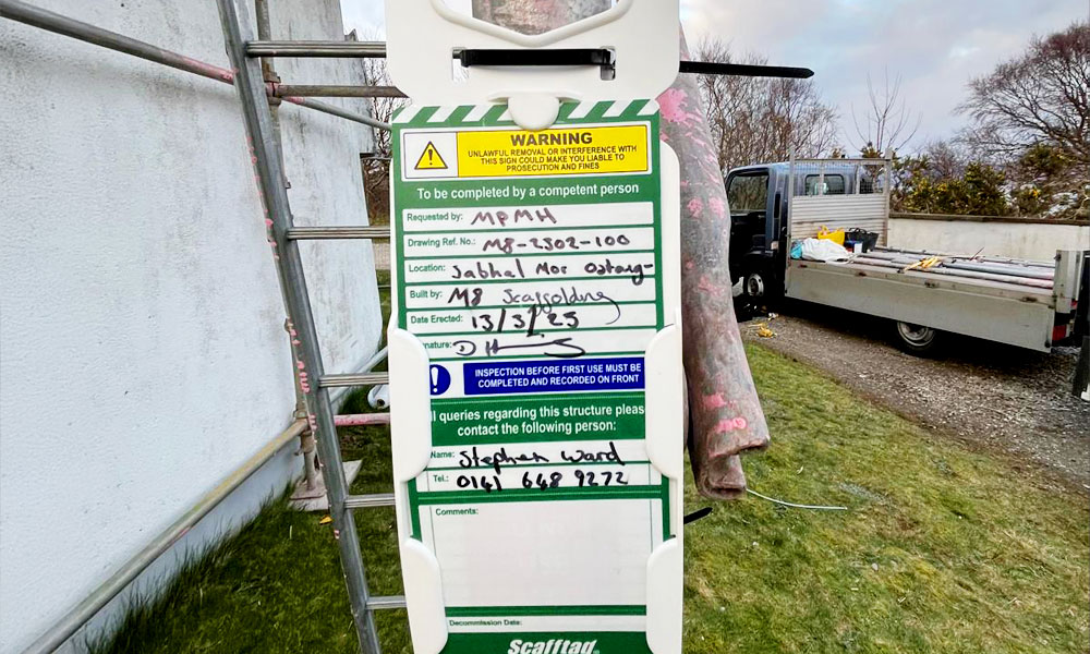 Scaffold permit glasgow