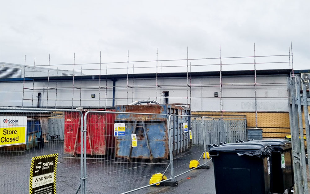Aldi Scaffolding